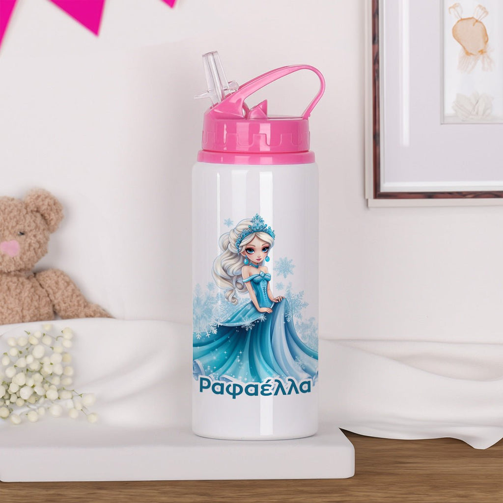 Snow Princess - Kids Aluminum Bottle 600ml - GOTShirts