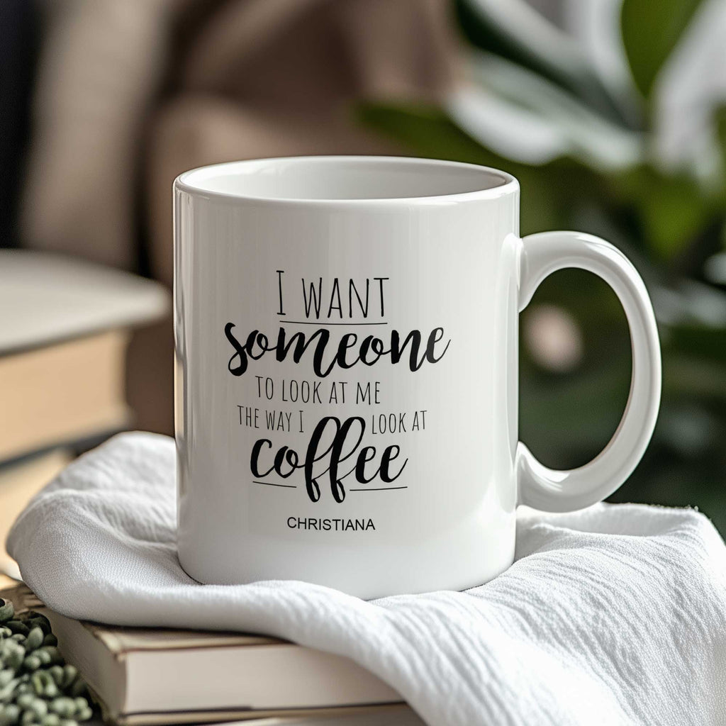 The Way I Look At Coffee - Ceramic Mug 330ml - GOTShirts