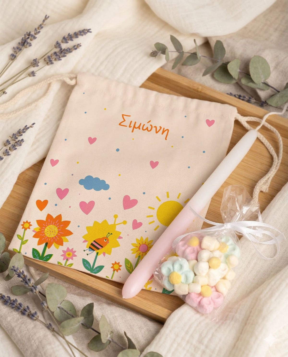 Flowers - Double Wall Bottle & Pouch Gift Set - GOTShirts