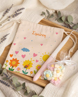 Flowers - Double Wall Bottle & Pouch Gift Set - GOTShirts