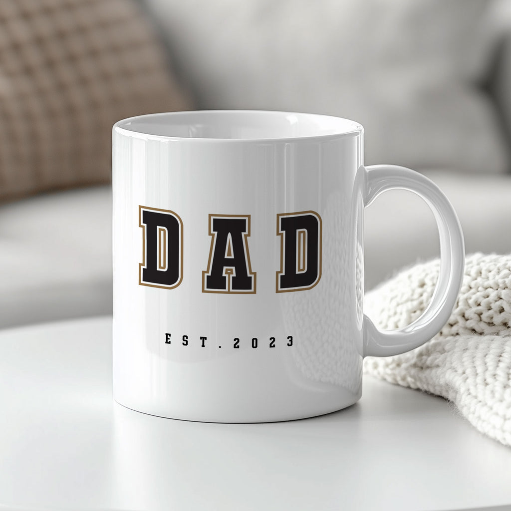 Dad Est - Ceramic Mug 330ml - GOTShirts