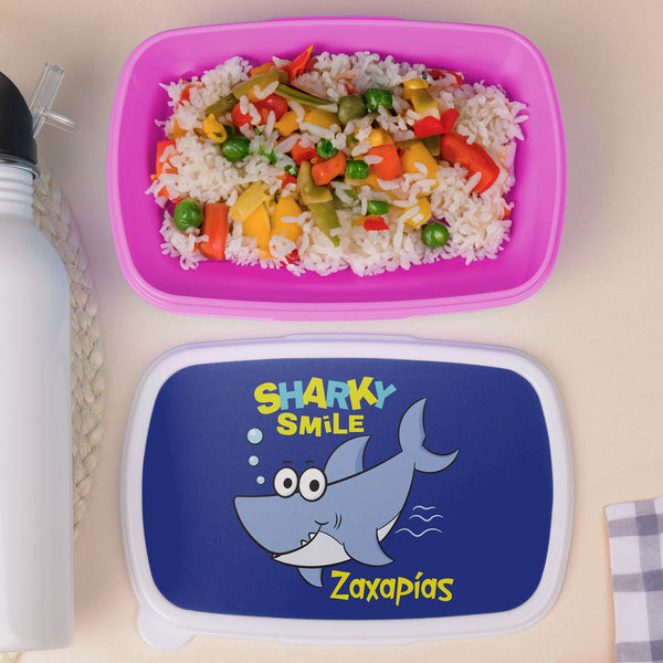 Shark Smile - Plastic Lunch Box - GOTShirts
