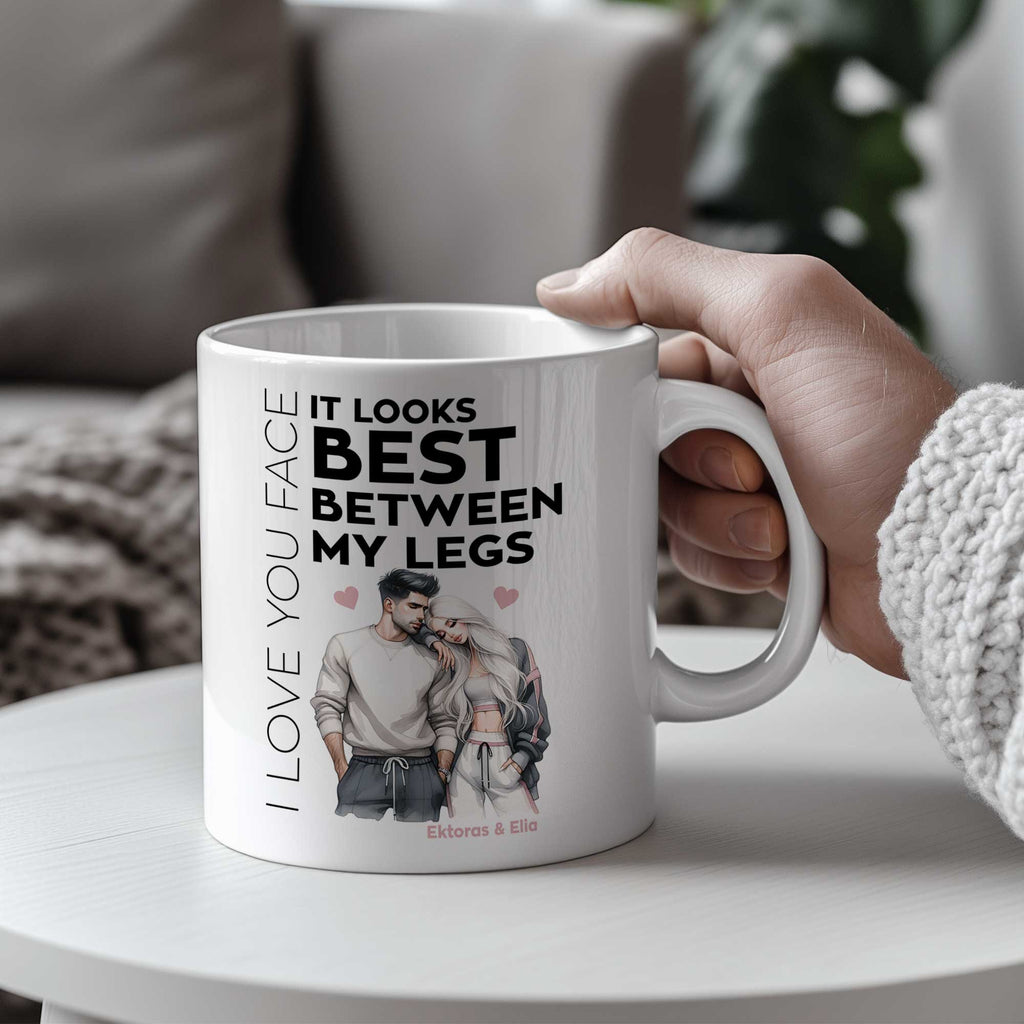 I Love Your Face - Big Ceramic Mug 18oz - GOTShirts