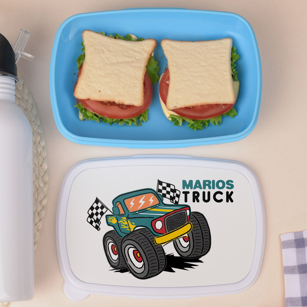 Monster Truck - Plastic Lunch Box