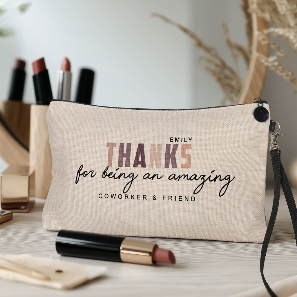Thanks For Being An Amazing Coworker & Friend - Make Up Bag - GOTShirts