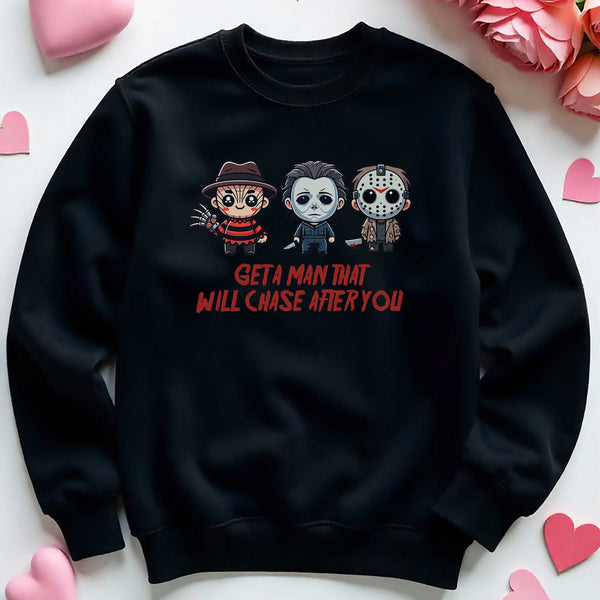 Get A Man - Sweatshirt - GOTShirts