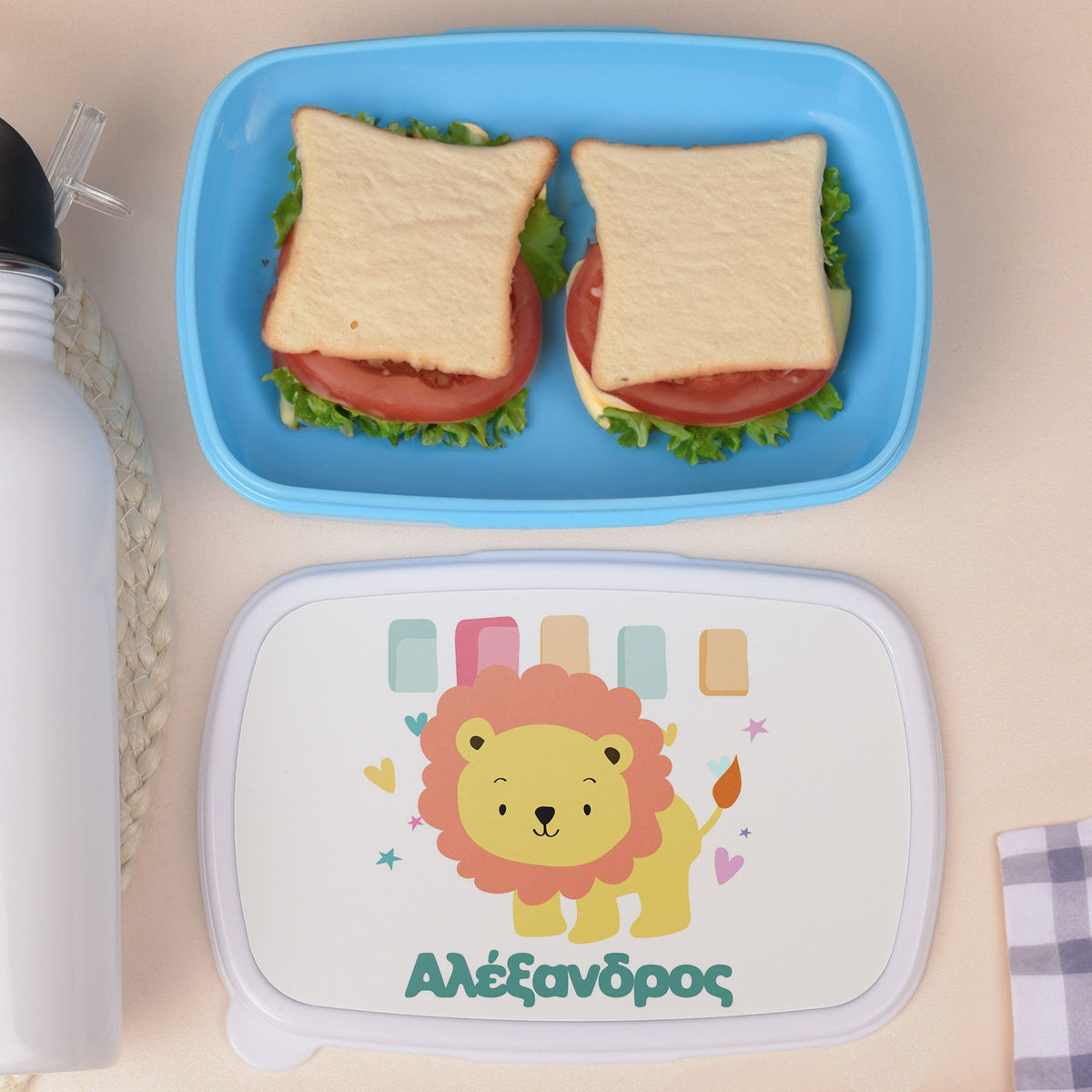 Lion - Plastic Lunch Box - GOTShirts
