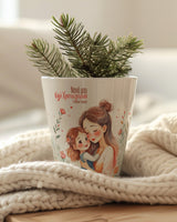 Merry Christmas Godmother Girl - Flower Pot - GOTShirts