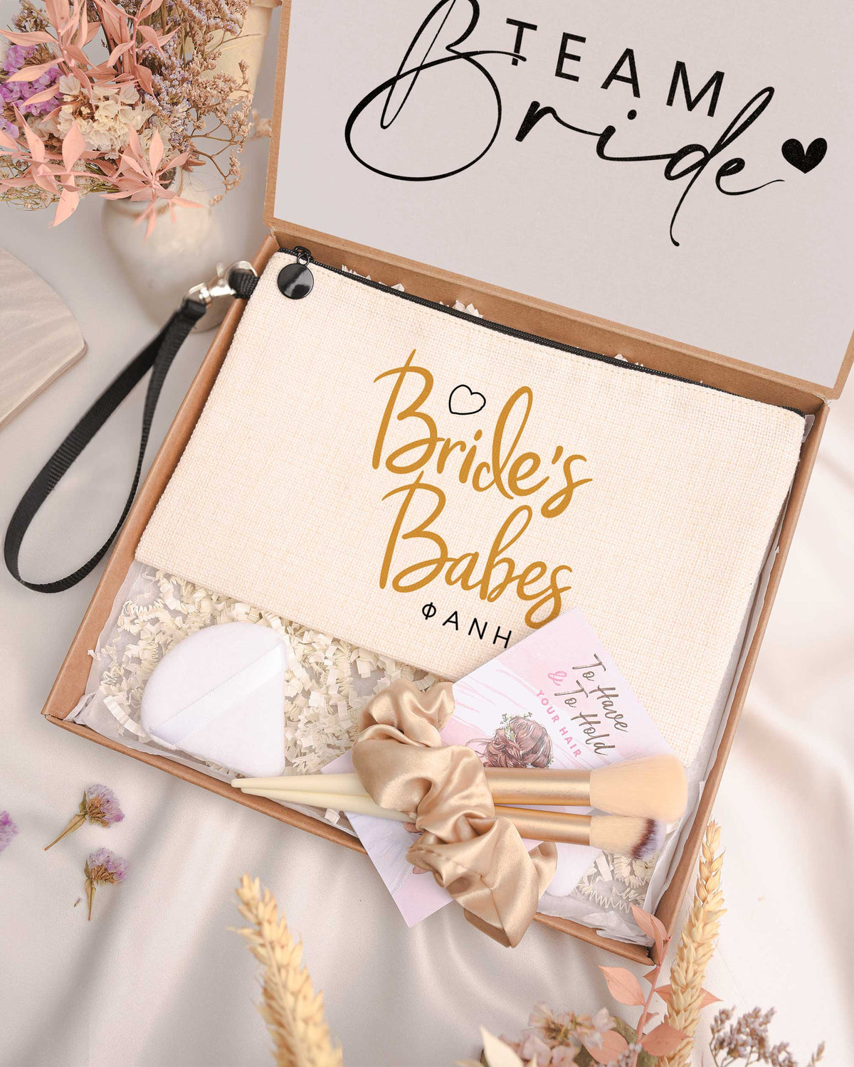 Bride's Babes - Makeup Bag Gift Box - GOTShirts