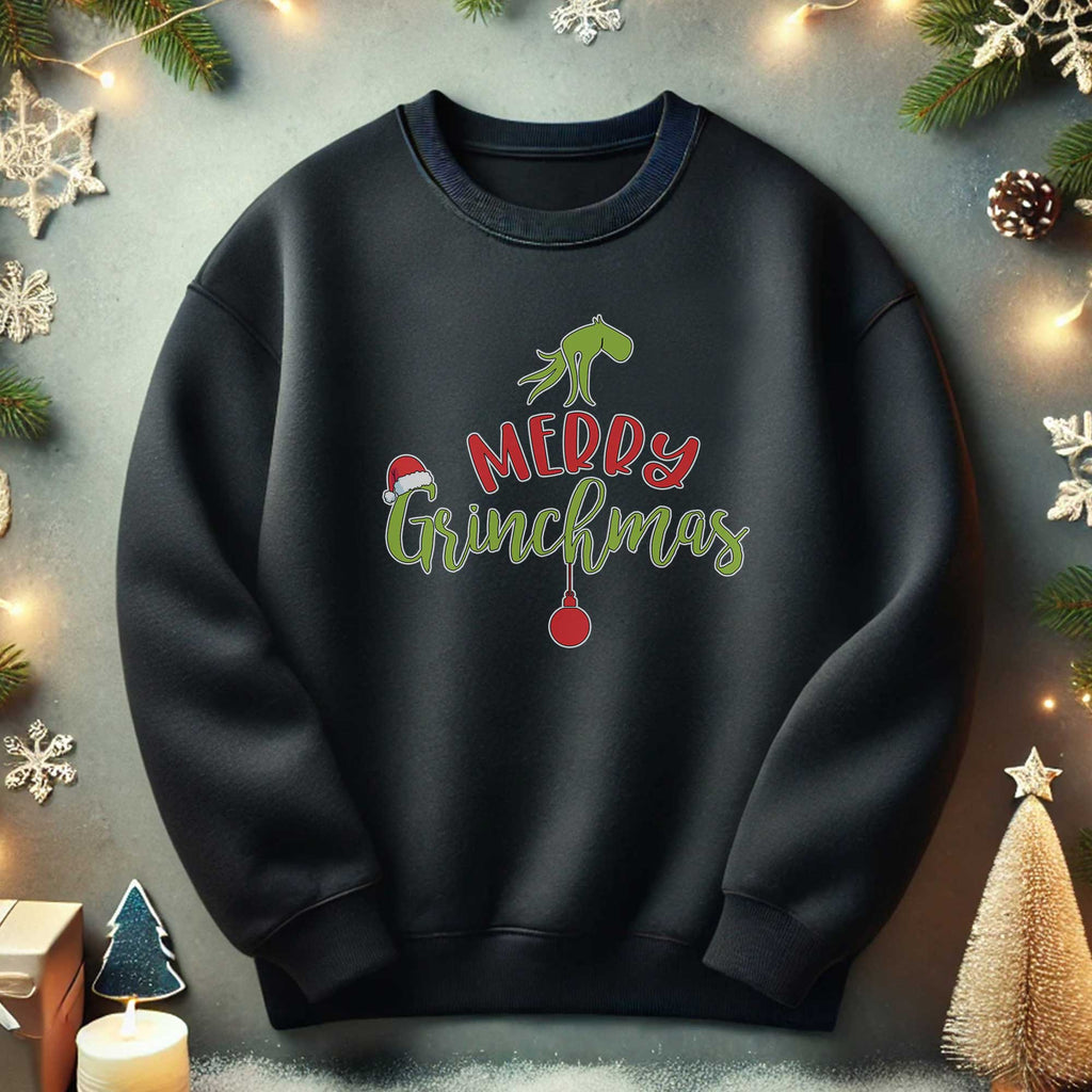 Merry Grinchmas Sweatshirt - GOTShirts