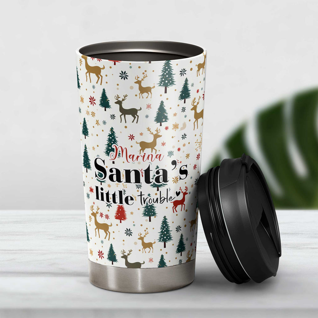 Christmas Pattern - Stainless Steel Travel Mug - GOTShirts