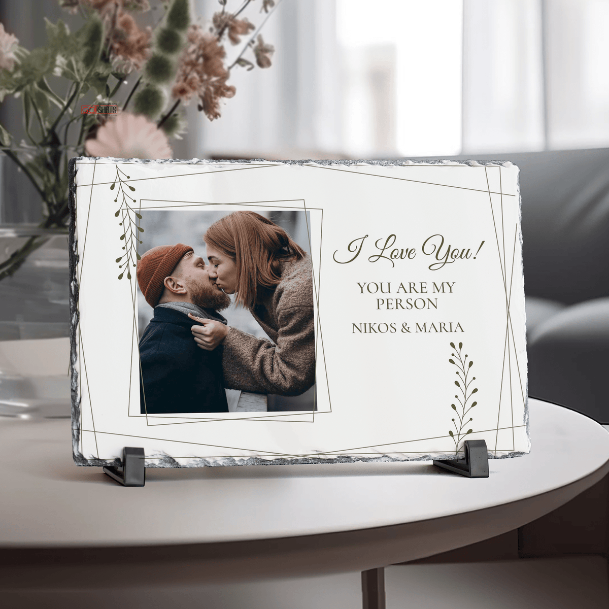 You Are My Person - Rock Photo Slate Horizontal - GOTShirts