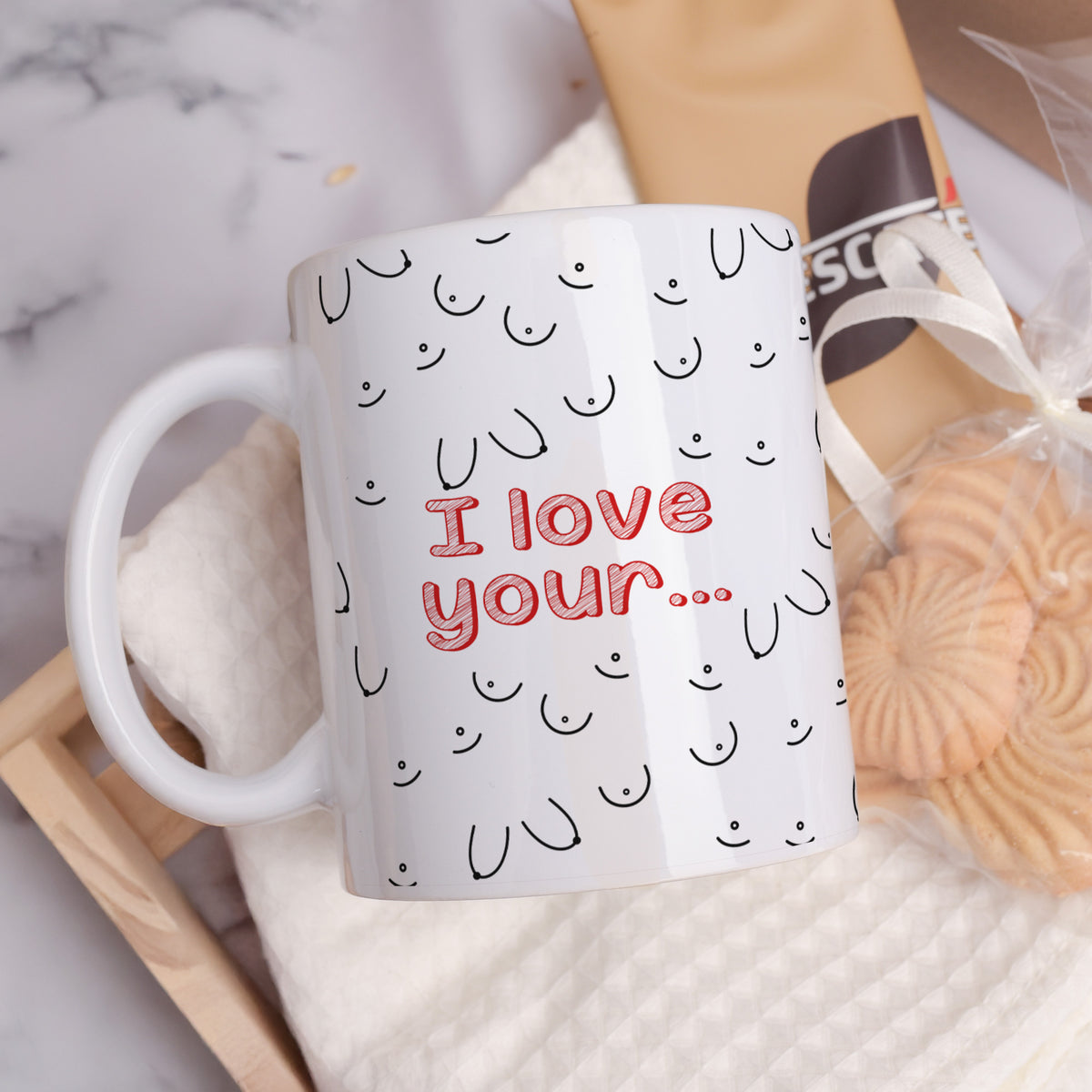 I Love Your - Ceramic Mug 11oz & Coaster Gift Box - GOTShirts