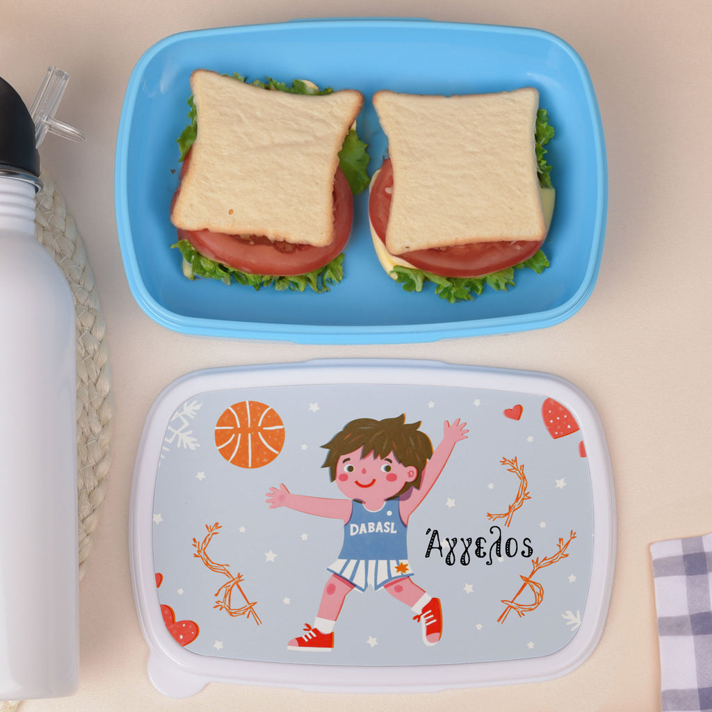 Basketball Boy - Plastic Lunch Box - GOTShirts