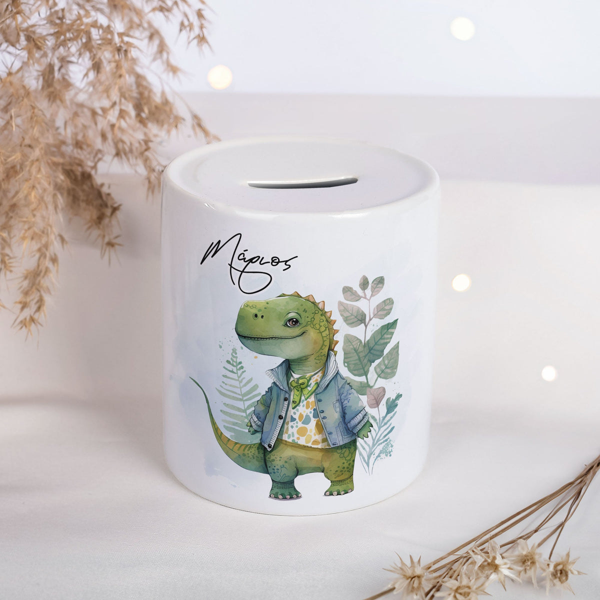 Dinosaur - Ceramic Money Bank - GOTShirts
