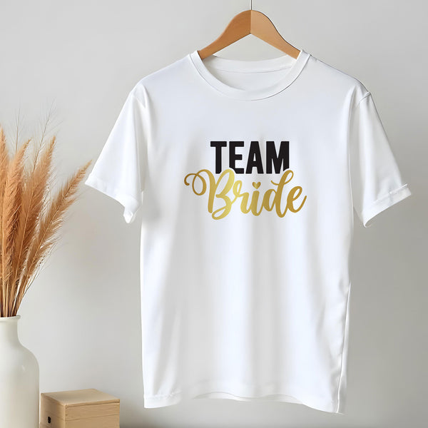 Team Bride Gold T-shirt - GOTShirts