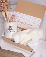 Dusty Pink Daisy - Makeup Brush Holder Gift Box - GOTShirts