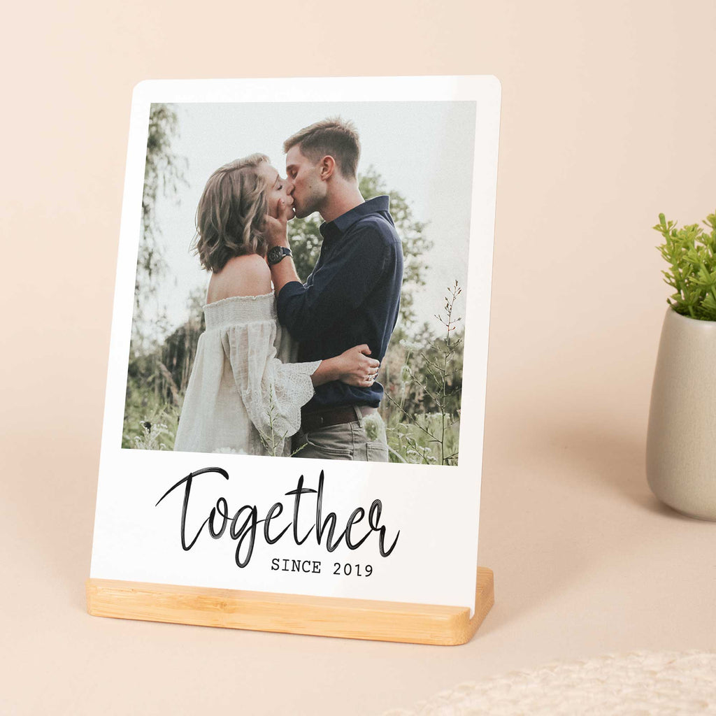 Together Since - Bamboo Stand Frame - GOTShirts