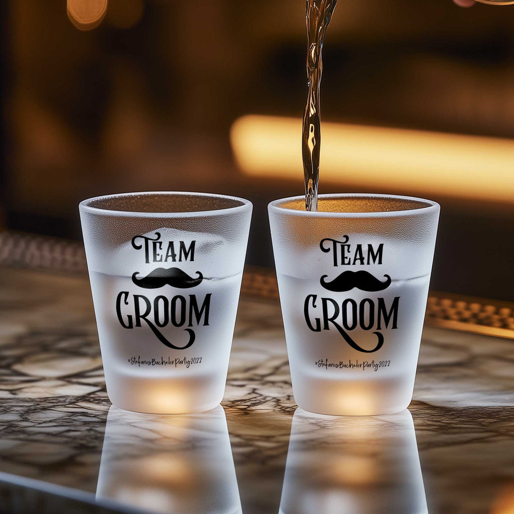 The Groom - Frosted Shot Glass - GOTShirts