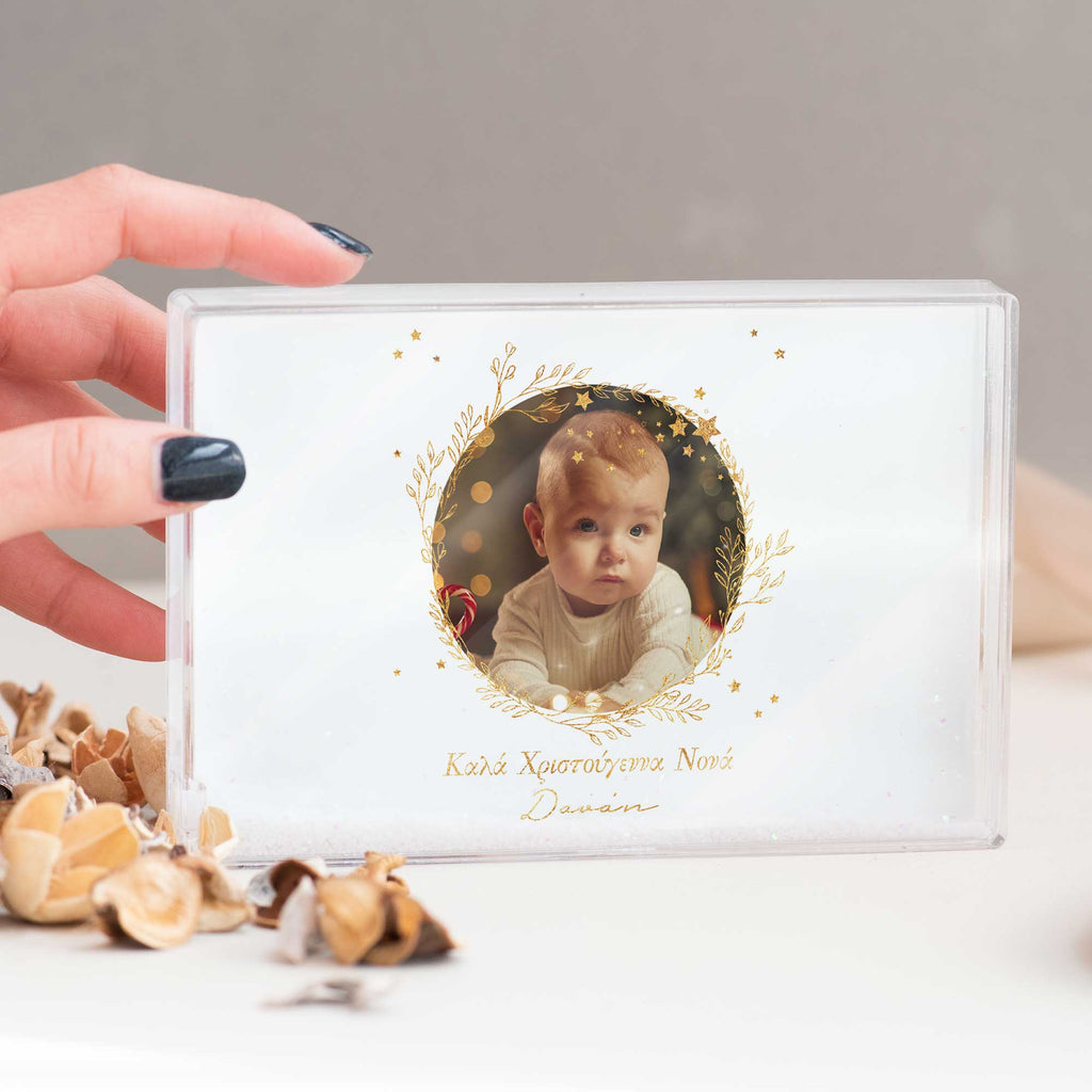 Merry Christmas Godmother - Acrylic Photo Block - GOTShirts