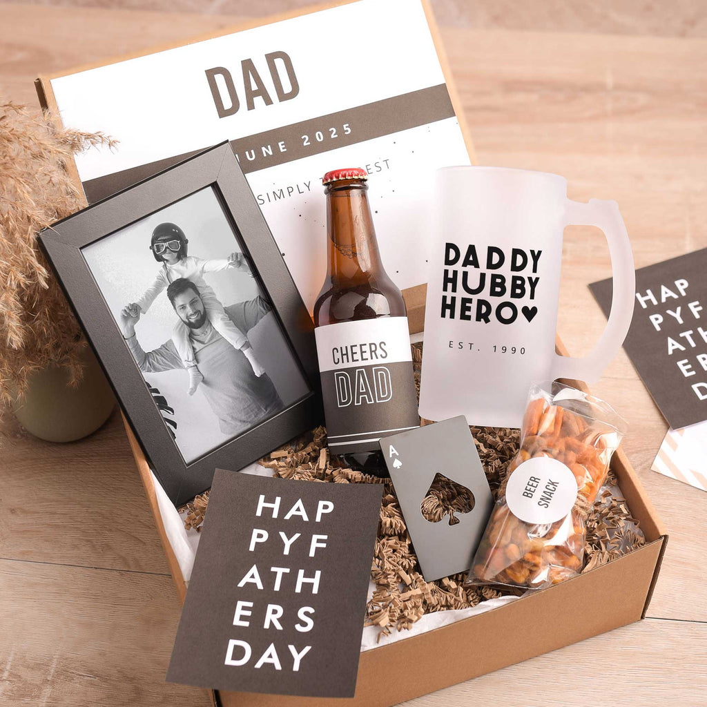 Daddy, Hubby, Hero - Beer Gift Box Set - GOTShirts