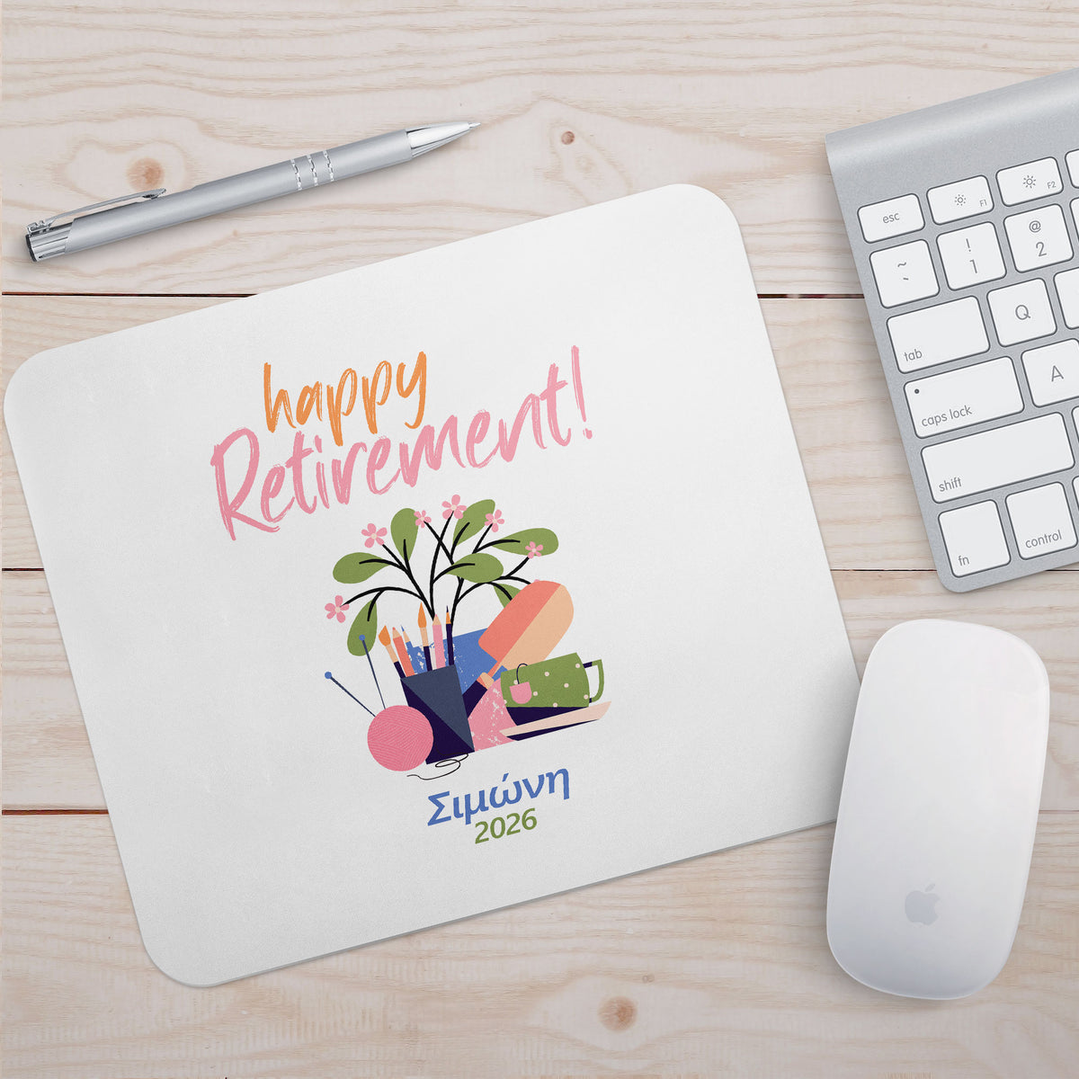 Happy Retirement Woman - Mousepad - GOTShirts