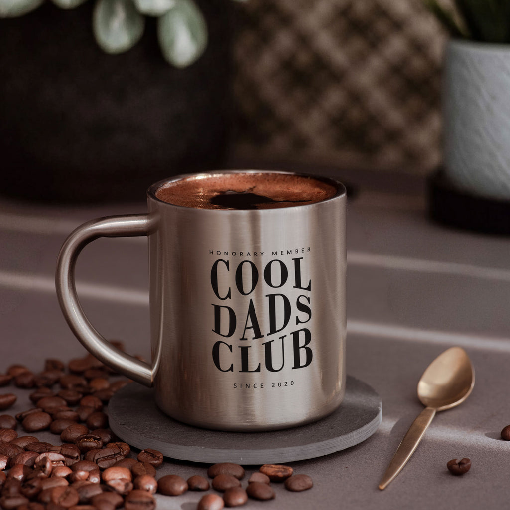 Cool Dads Club - Stainless Steel Coffee Mug - GOTShirts