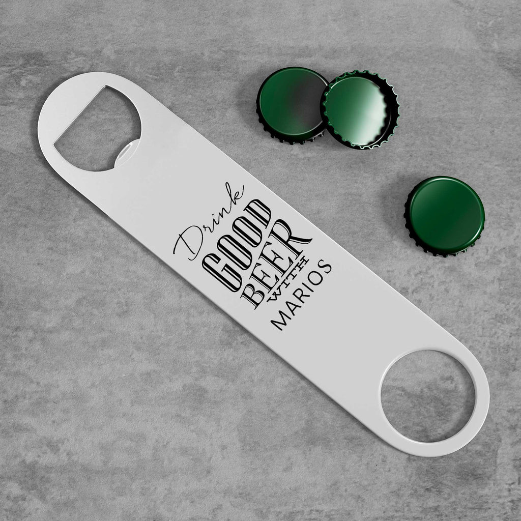 Good Beer - Stainless Steel Bottle Opener - GOTShirts