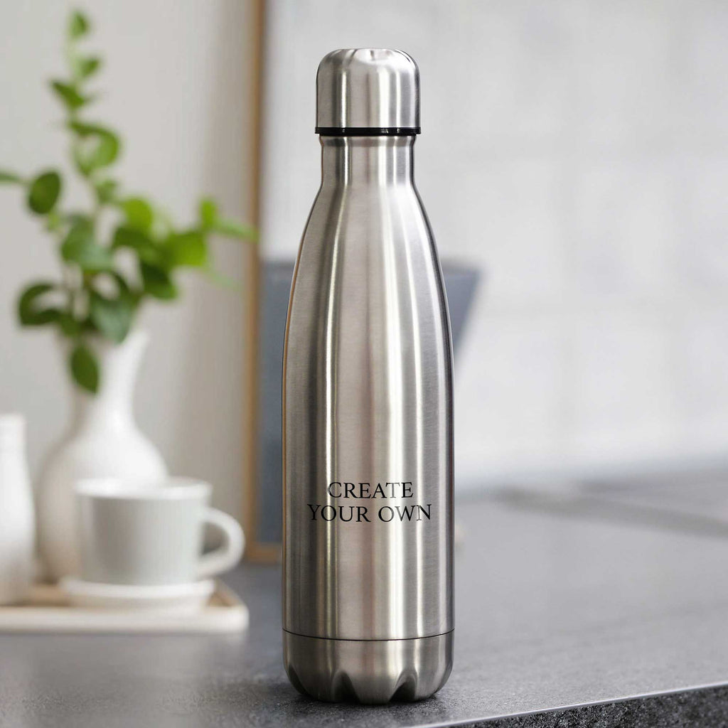 Personalized Silver Bowling Bottle 500ml - GOTShirts