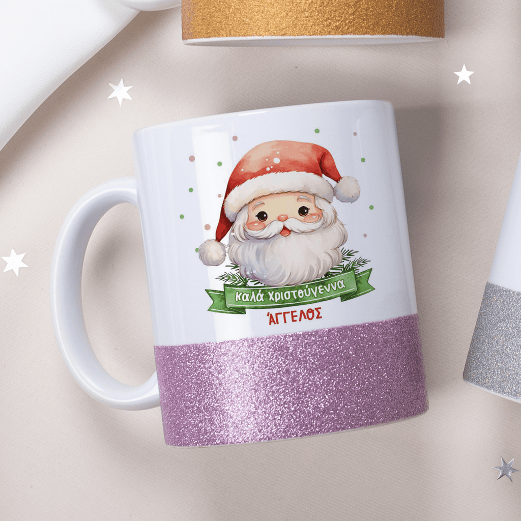 Santa Claus - Ceramic Glitter Mug - GOTShirts