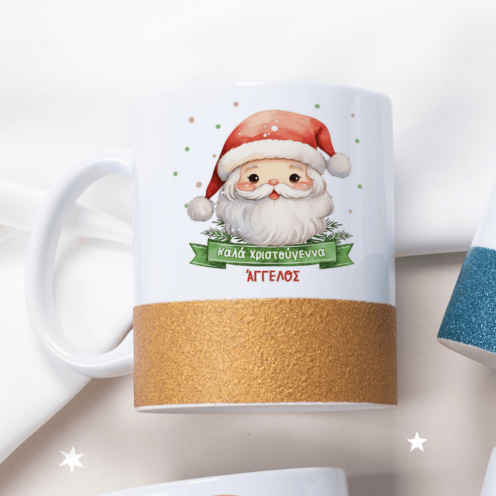Santa Claus - Ceramic Glitter Mug - GOTShirts