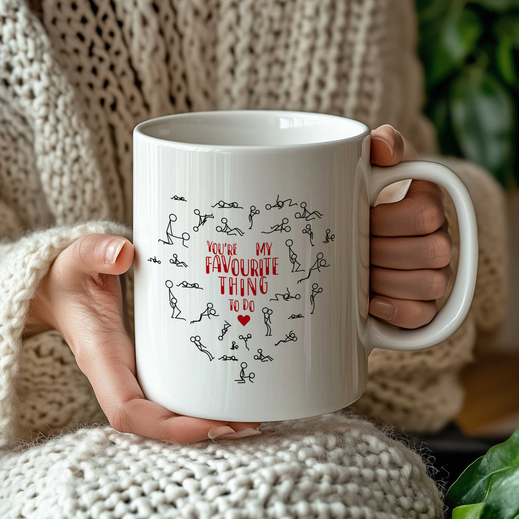 My Favorite Thing To Do - Big Ceramic Mug 18oz - GOTShirts