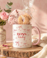 Boss Lady - Pink Mug Gift Box - GOTShirts