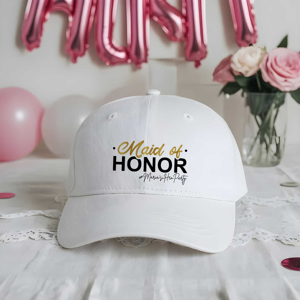 Maid Of Honor Gold - Cap - GOTShirts