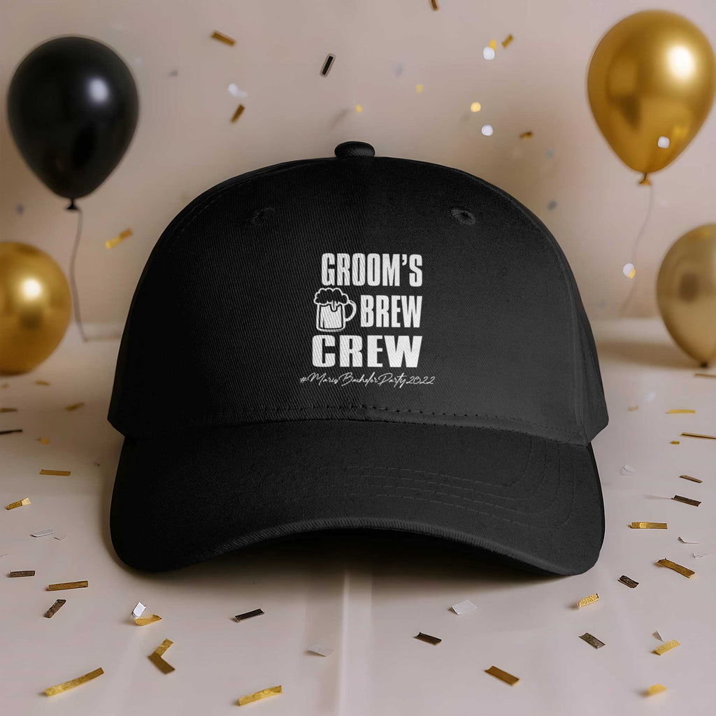 Groom's Crew Brew - Cap - GOTShirts