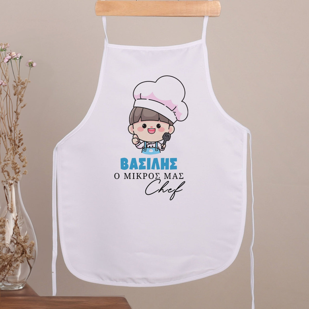 Little Chef Boy - Children's White Apron - GOTShirts