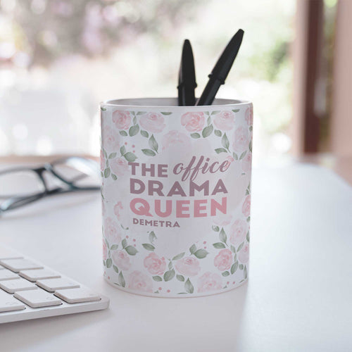 Drama Queen - Ceramic Pencil Holder - GOTShirts