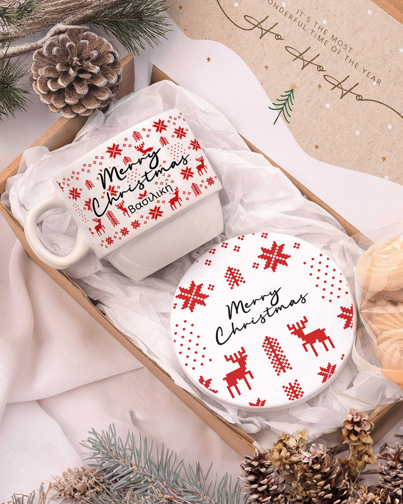 Merry Christmas - Coffee Mug & Coaster Set - GOTShirts