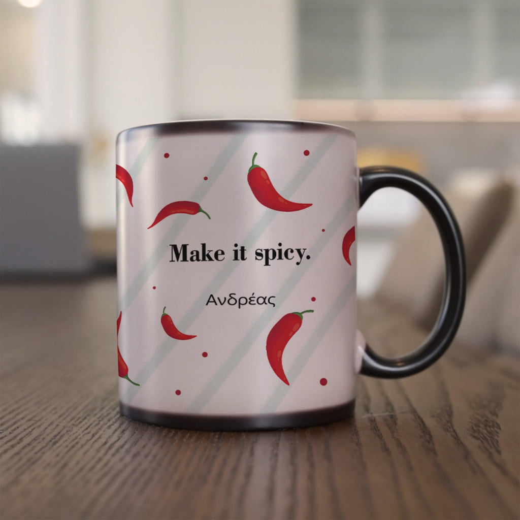 Make It Spicy Green - Magic Mug - GOTShirts