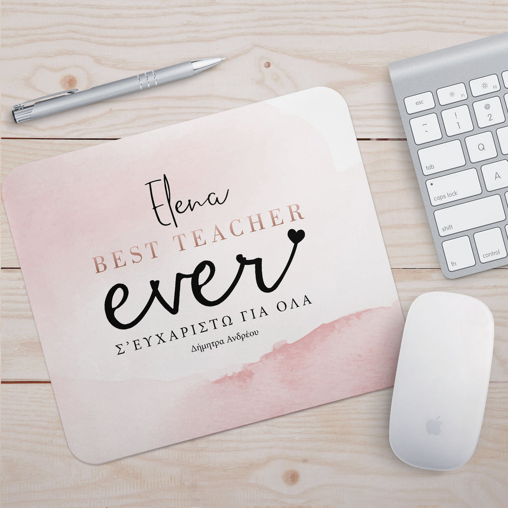 Best Teacher Ever - Mousepad - GOTShirts