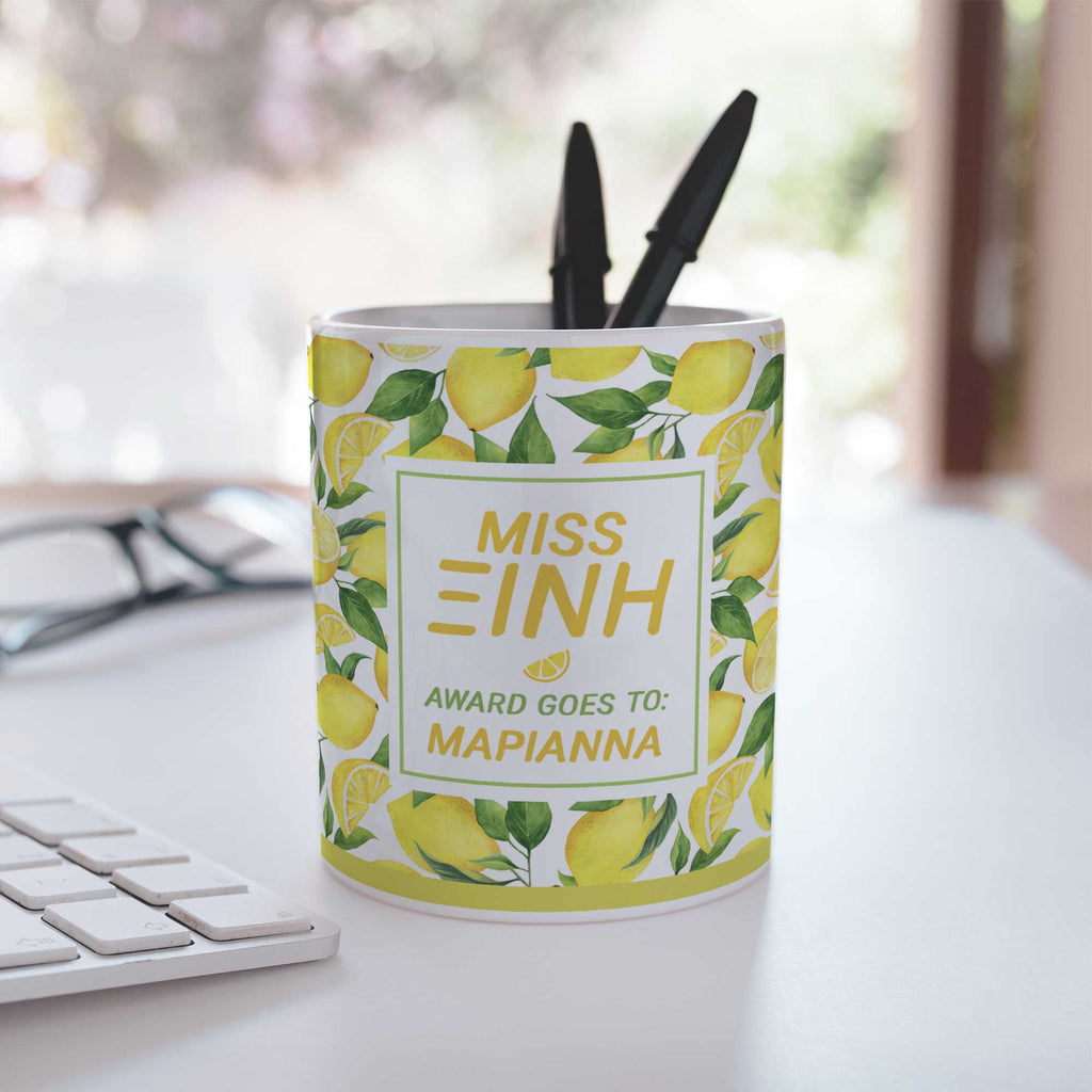 Miss Lemon - Ceramic Pencil Holder - GOTShirts