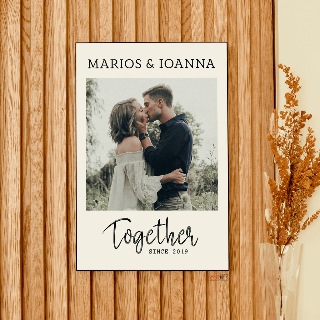 Together Forever - Wooden Photo Panel - GOTShirts