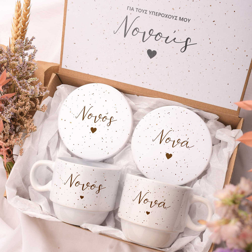 Godparents - Ceramic Mug & Coaster Gift Box - GOTShirts