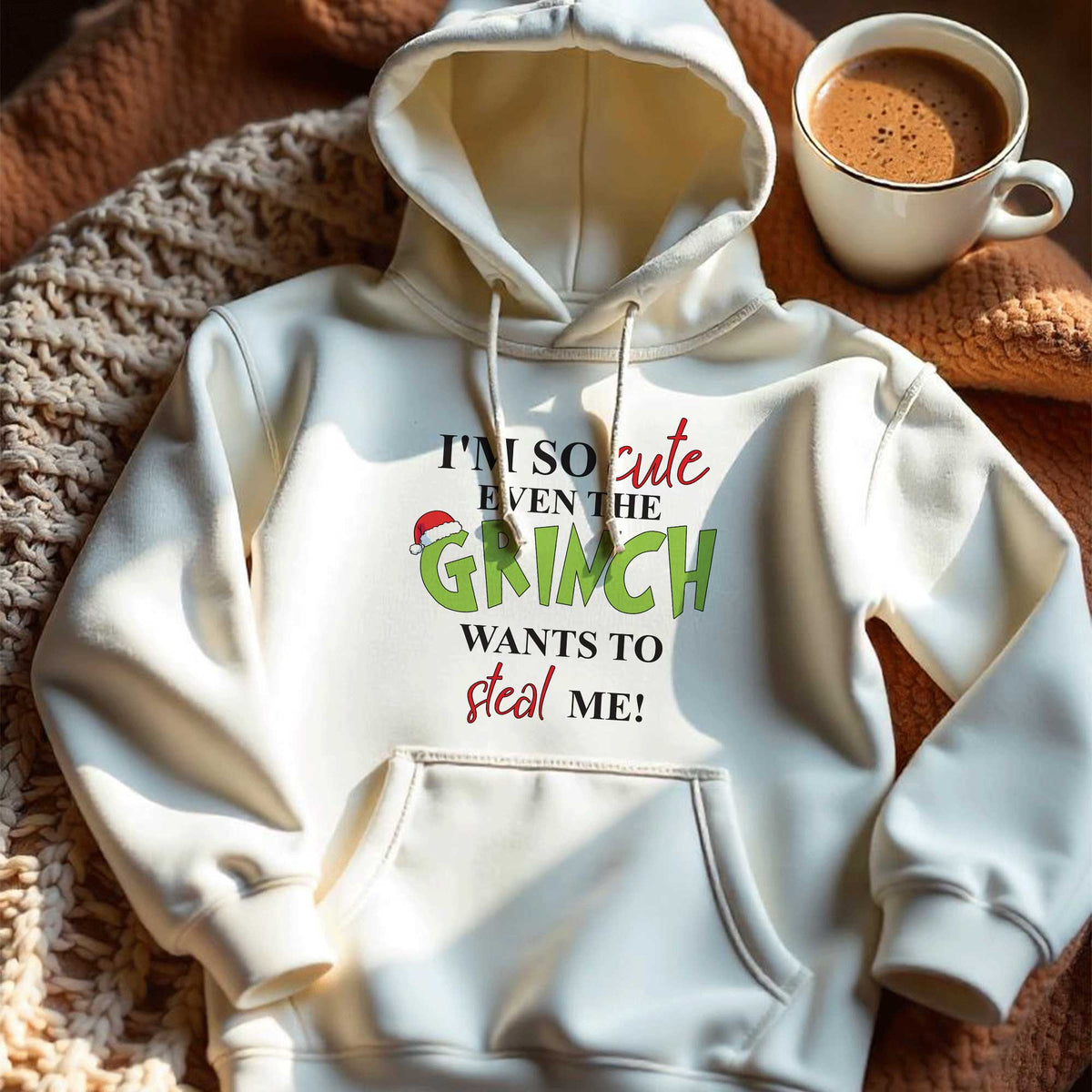 Even Grinch Wants To steal Me - Hoodie - GOTShirts