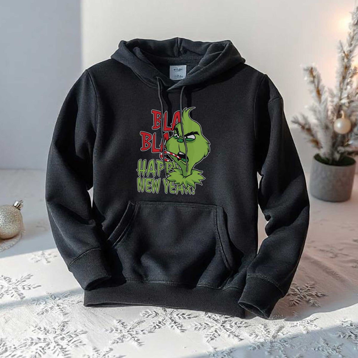 Bla Bla Happy New Year - Hoodie - GOTShirts