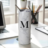 Stainless Steel Skinny Tumbler With Straw - GOTShirts