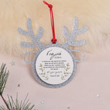 Grandma - Glitter Reindeer Ornament - GOTShirts