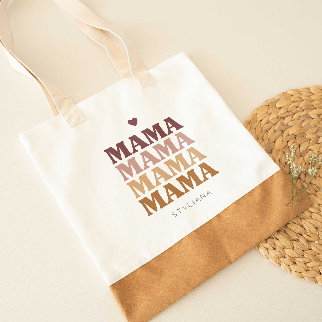 MAMA - Cork Tote Bag - GOTShirts