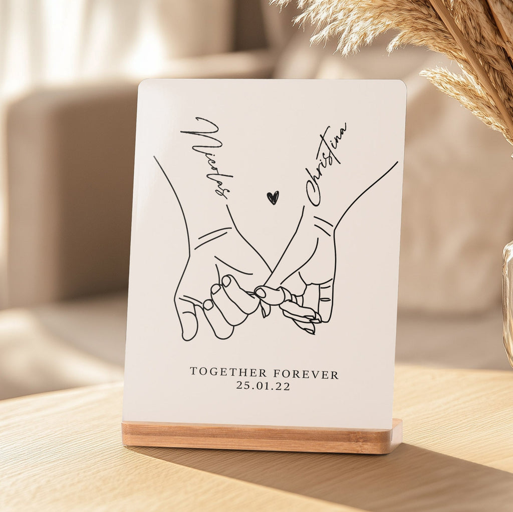 Together Forever - Bamboo Stand Frame - GOTShirts