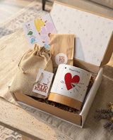 Mommy's Heart - Ceramic Flower Pot With Bamboo Base - GOTShirts